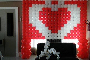 Coração com Balões