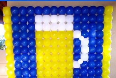 Painel com Balões Chopp