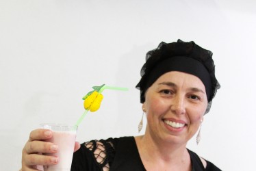 Com canudinhos divertidos