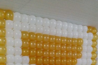 Painel com Balões Eucaristia